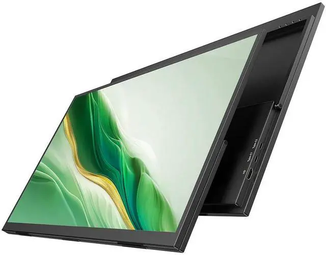 Alt view image 2 of 5 - Newsoul 23.8" Touchscreen Desktop Monitor - 120Hz, Adjustable Stand (0-180°), VESA Mount, HDMI/USB-C, for PC, Mac, Creative Work