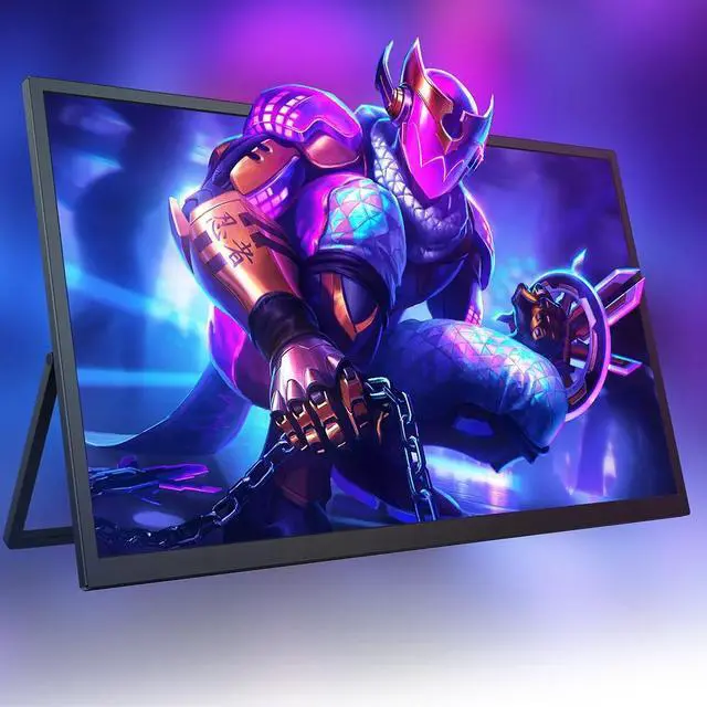 Alt view image 2 of 7 - Newsoul 18" 2K 144Hz Gaming Monitor - 100% DCI-P3, 500Nits HDR, FreeSync, VESA Mount, Adjustable Stand