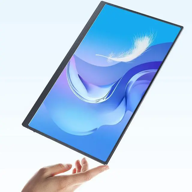 Alt view image 7 of 7 - UPERFECT 15 Inch Portable Monitor FHD 1080P IPS 100% sRGB 178° Viewing Angle Built-in Dual Speakers Ultra-Slim 4mm Bezel 570g Lightweight USB-C Mini HDMI Foldable Stand for Laptop PC Mac Phone Console