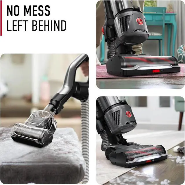 Alt view image 4 of 7 - Hoover WindTunnel Tangle Guard Bagless Upright Vacuum Cleaner, UH77110