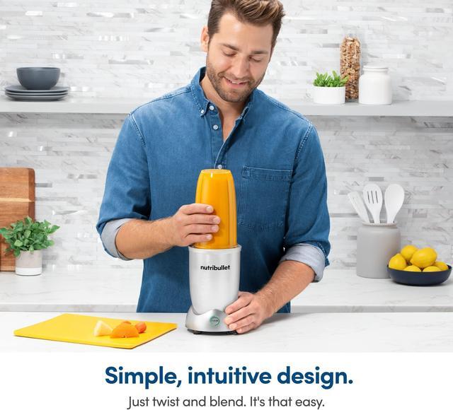 Alt view image 11 of 13 - NutriBullet 1200W PRO+ One Size Blender, Grey N12-1001