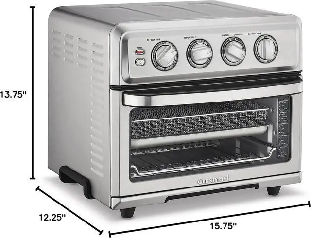 Alt view image 11 of 20 - Cuisinart TOA-70 AirFryer Oven with Grill (Stainless Steel)