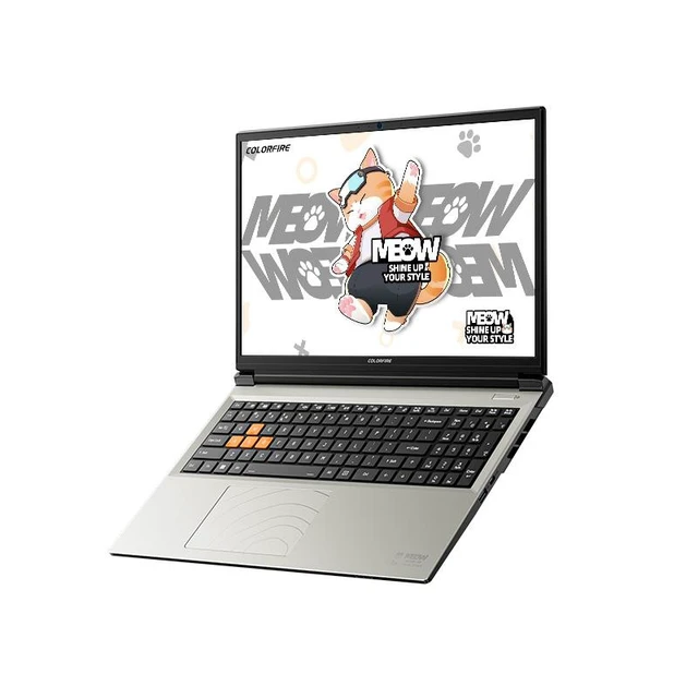 Alt view image 7 of 7 - Colorfire MEOW R16 Pro Gaming Laptop | NVIDIA GeForce RTX 5050 8GB | AMD Ryzen 7 8745HX | 16GB DDR5 RAM | 512GB NVMe SSD | 16-inch 2.5K 180Hz IPS Display | Entry-Level Gaming Laptop
