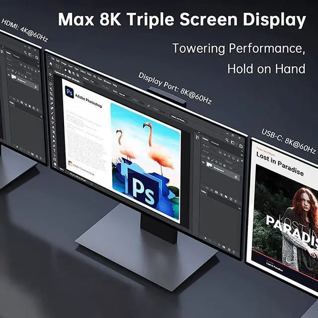 Alt view image 3 of 7 - Intel NUC 12th NUC12WSHi5 i5-1240P Core Processor Iris Xe Graphics 4K Windows 10 11 Mini Desktop PC WIFI6 Dual Thunderbolt 4 64gb ram / 2tb ssd
