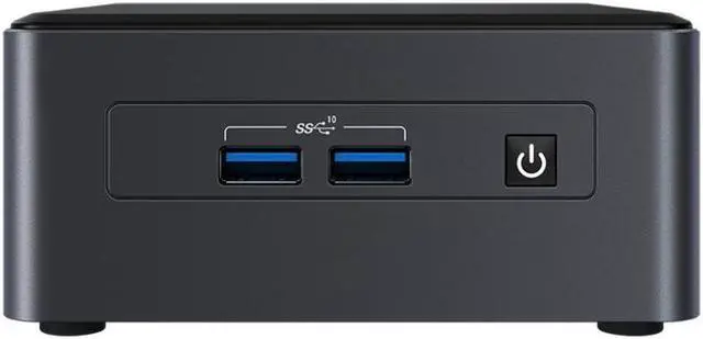 Alt view image 2 of 7 - Intel NUC11TNHi7 Tiger Canyon Core i7-1165G7 Processor Intel Iris Xe Graphics Mini PC Windows 11 Desktop Pc Gamer Office Dual HDMI Wi-Fi 6 Barebone System