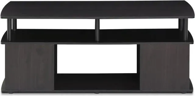 Alt view image 5 of 6 - Furinno JAYA TV Stand for TVs up to 50 Inch with Open Storage, Blackwood