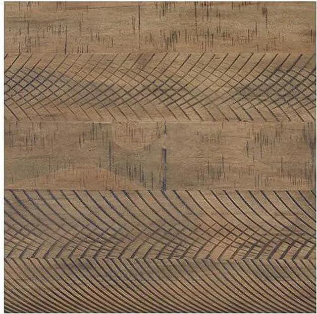 Alt view image 5 of 5 - Signature Design by Ashley Aldwin Rectangular End Table, Rustic Brown