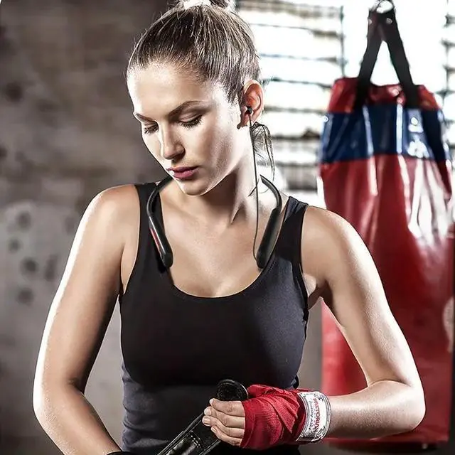 Alt view image 5 of 5 - Wireless Neck-hanging Headphones For Sports, Running And Noise Reduction