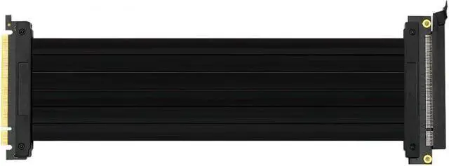 Main image of PCIE Gen 4 16x Extreme Flexible, High Speed Riser Cable PCI Express 4.0 Port GPU Extension Card Riser Cable Straight 180° [11.8in/30cm]