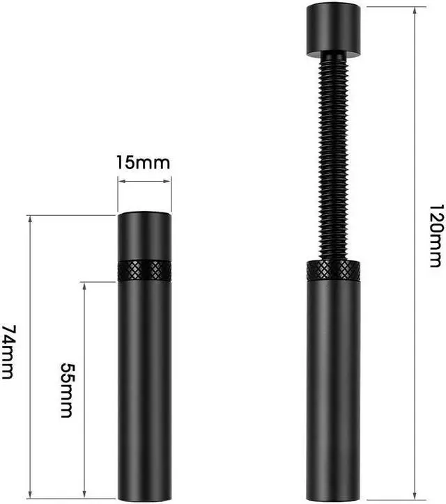 Alt view image 5 of 5 - Graphics Card GPU Support Bracket, Adjustable Height GPU Sag Bracket with Magnet & Non-Slip Sheet, GPU Brace for Prevent Universal Graphics Card Sag