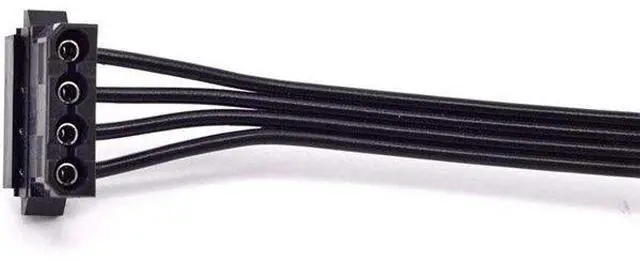 Alt view image 2 of 2 - 5 Pin to 3x4 Pin Molex Hard Drive HDD PSU Power Adapter Cable for Cooler Master PSUs with Single 5 pin Port V550 V650 V750 V850 V700 V1000 V1200 Semi Modular M520/M620 etc