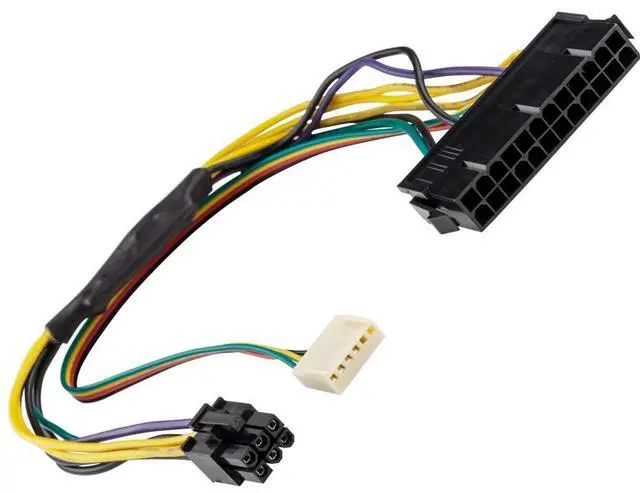 Main image of 24 Pin to 6 Pin ATX Power Adapter Cable for HP Z220 Z230 SFF MT TWR Series 4000 6005 8300 ProDesk 600 G1 EliteDesk 800 G1 13-inch(33cm)