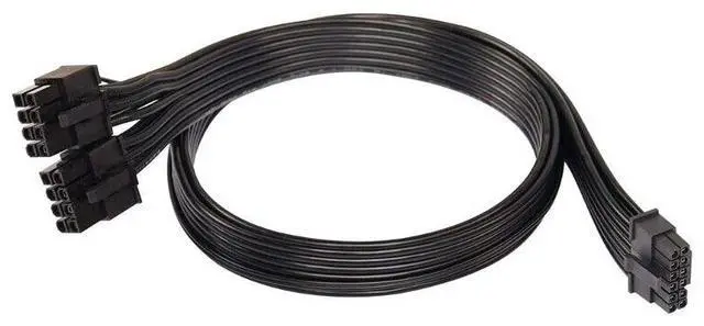 Main image of 12VHPWR 600W PCIe 5.0 Dual 8 Pin to 16 Pin Power Cable for High-end Graphics Cards