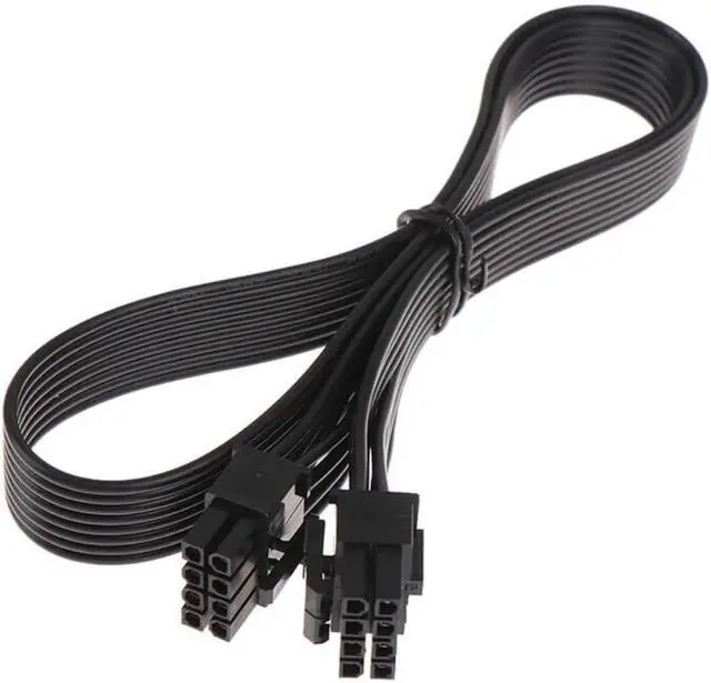 Main image of CPU 8 Pin Male to CPU 8 Pin (4+4 Detachable) Male EPS-12V Motherboard Power Adapter Cable for Corsair Modular Power Supplies 18AWG 25-inch (63cm) for AX/HX/RM/SF/TX/CX Series