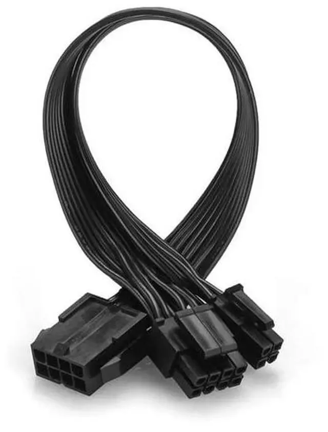 Main image of CPU 8 Pin Female to CPU 8 Pin ATX 4 Pin Male Power Supply Converter Adapter Extension Cable for Motherboard 9.5-inch(24cm)