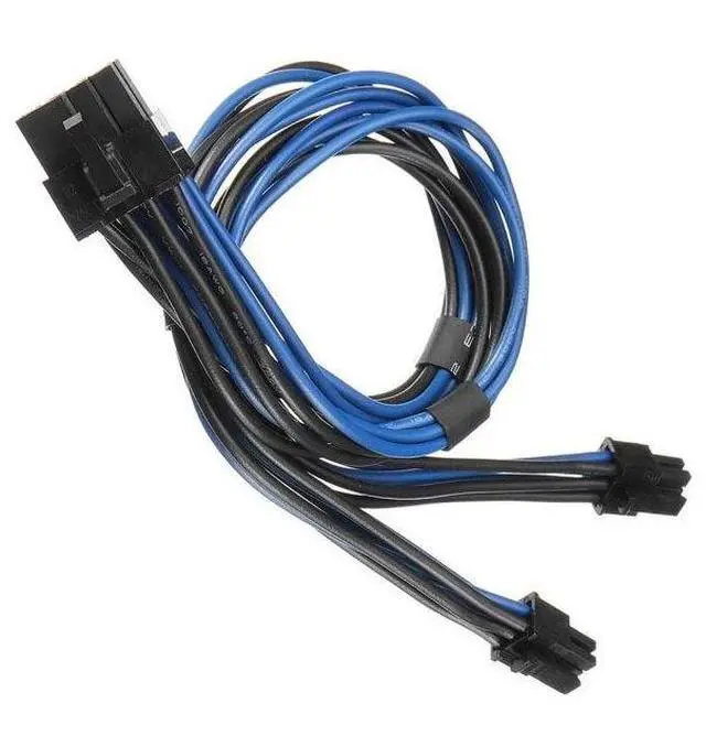 Main image of Dual Mini 6 Pin to 8 Pin PCI Express Video Card Power Adapter Cable for Mac Pro Tower/Power Mac G5 15-inch(38cm)