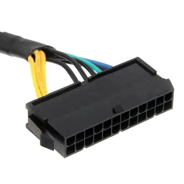 Alt view image 4 of 4 - 24 Pin to 10 Pin ATX PSU Main Power Adapter Braided Sleeved Cable for IBM Lenovo PCs and Servers 12-inch(30cm)