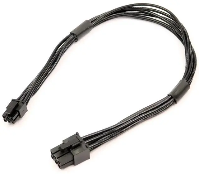 Alt view image 3 of 3 - Mini 6 Pin to 6 Pin PCI Express Video Card Power Adapter Cable for Mac Pro G5 14-inch(35cm)