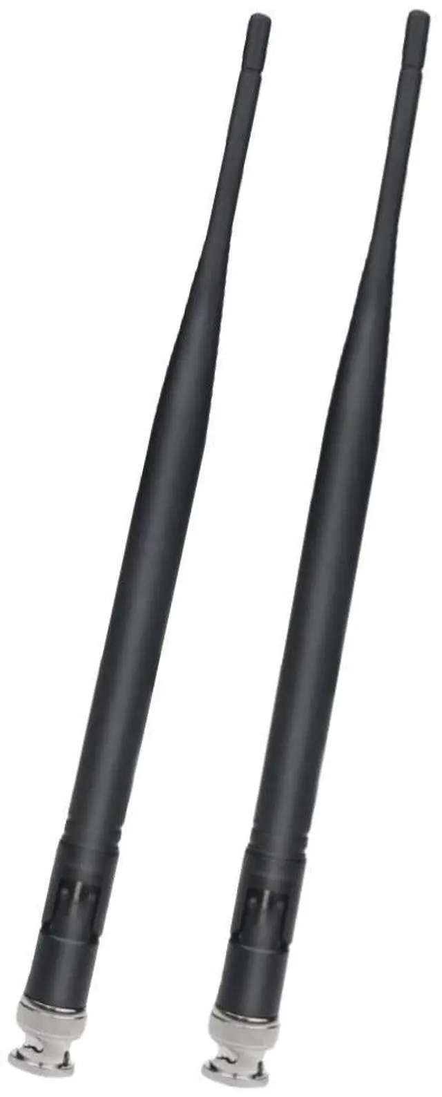 Alt view image 2 of 5 - 2X Wireless Microphone Receiver Antenna UHF 400MHz-960MHz BNC Male Antenna 6dBi Gain Omnidirectional Replacement Antennas for Wireless Microphone Systems Digital Audio Receivers Ham Radio RF Devices