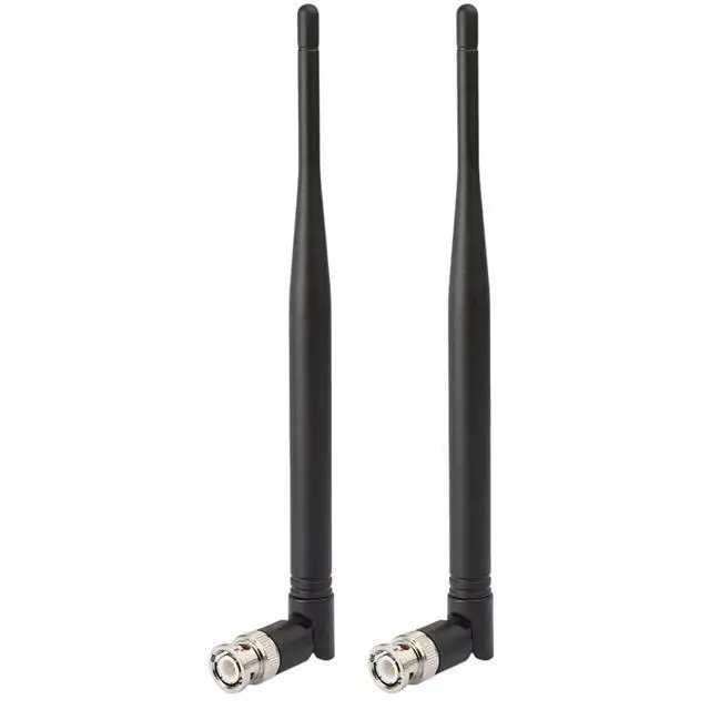 Alt view image 3 of 5 - 2X Wireless Microphone Receiver Antenna UHF 400MHz-960MHz BNC Male Antenna 6dBi Gain Omnidirectional Replacement Antennas for Wireless Microphone Systems Digital Audio Receivers Ham Radio RF Devices