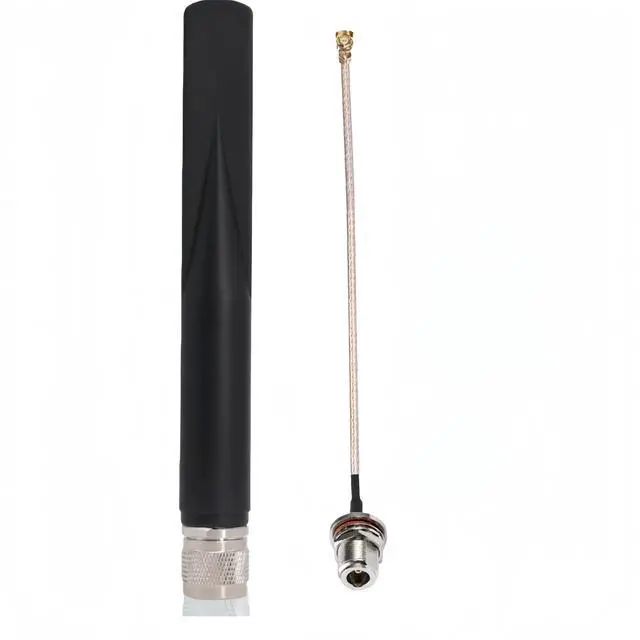 Main image of 915MHz LoRa/HaLow Outdoor Antenna with U.FL to N-Type Female Coaxial Cable 5dBi Gain Omni-Directional N Male Connector for 802.11ah IoT Gateway, Helium Hotspot, RAK Wireless 902-928MHz