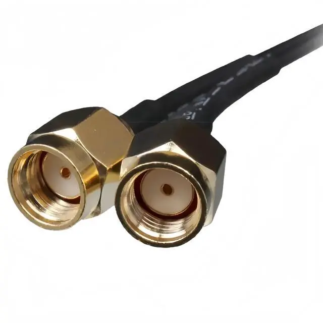 Alt view image 2 of 3 - External RP-SMA Antenna WiFi 6E Tri-Band 2.4GHz/5GHz/6GHz with 3.94ft Extension Cable Magnetic Base Compatible with ASUS ROG Strix/Maximus/ProArt/TUF Gaming Motherboards and 2T2R WiFi Cards
