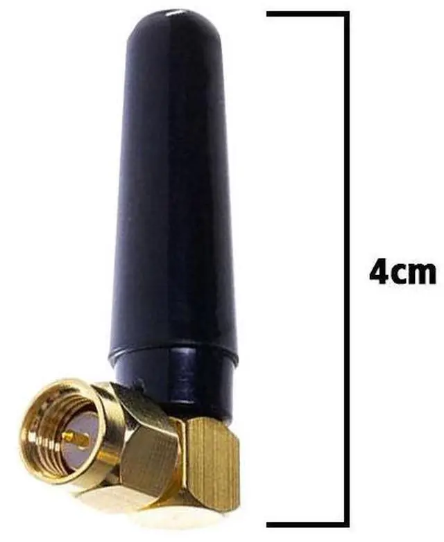 Alt view image 3 of 5 - Mini 3dBi Dual Band WiFi Antenna (2-Pack) SMA Male Connector 2.4GHz/5GHz/5.8GHz Omni-Directional for Wireless Router, PCIe WiFi Card, USB Adapter, IP Camera, FPV Drone 50 Ohm