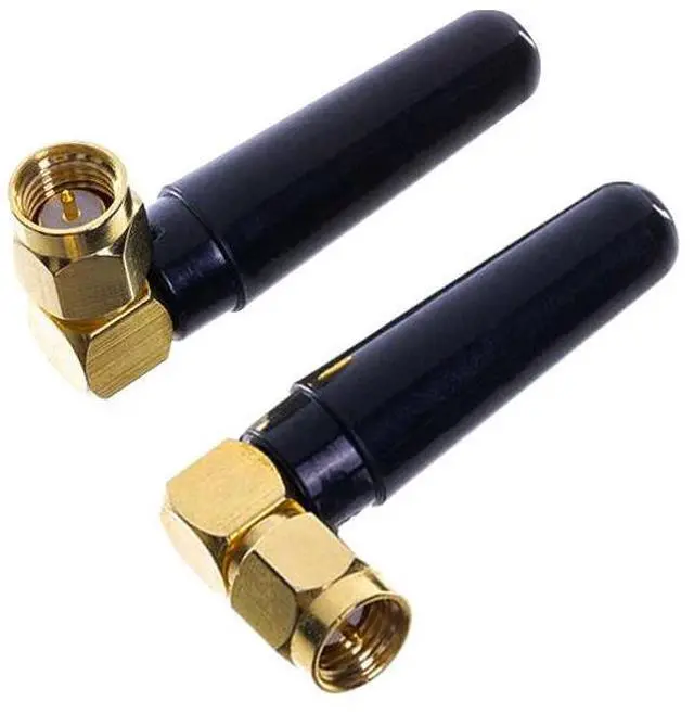 Main image of Mini 3dBi Dual Band WiFi Antenna (2-Pack) SMA Male Connector 2.4GHz/5GHz/5.8GHz Omni-Directional for Wireless Router, PCIe WiFi Card, USB Adapter, IP Camera, FPV Drone 50 Ohm
