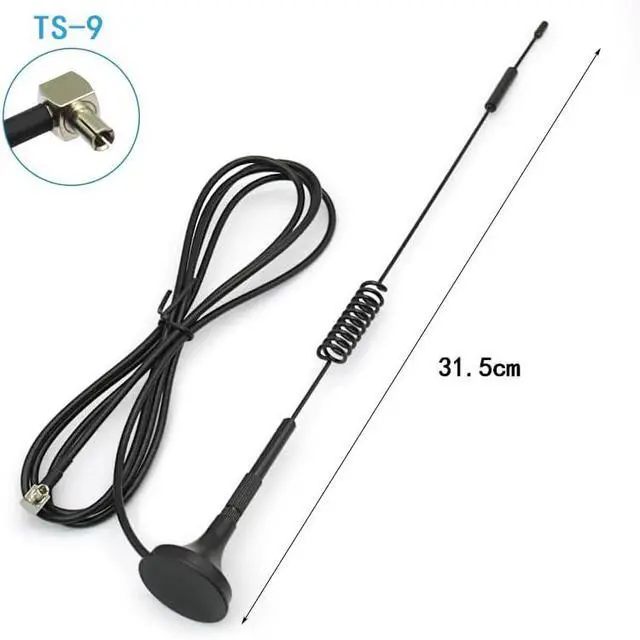 Alt view image 2 of 6 - 10dBi External 4G LTE 5G Dual TS9 Magnetic Antenna for Netgear AT&T Nighthawk M6 MR6110 MR6500 M5 MR5100 MR5200 M1 MR1100 Verizon Jetpack 8800L MiFi Hotspots Netgear LB1120 Router, Slinkdsco