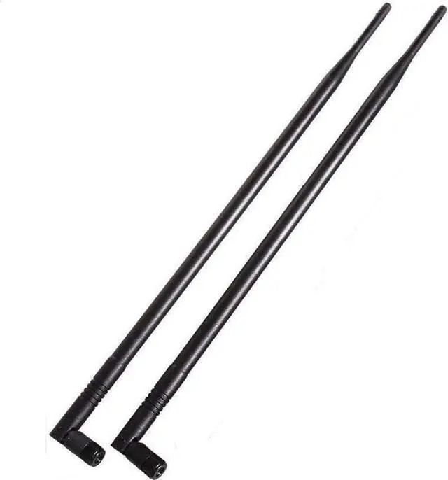 Main image of 8dBi High Gain Long Range Dual Band WiFi 2.4GHz 5GHz 5.8GHz MIMO RP-SMA Male Antenna for PCI WiFi Router Wireless Network Bluetooth Card USB Adapter Security IP Camera Video Surveillance Monitor PC