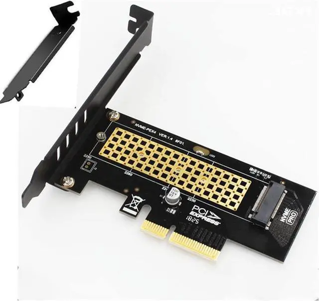 Main image of M.2 NVMe to PCIe Adapter NVMe M-Key (AHCI NVMe) SSD to PCIe 3.0 x4 Adapter - Support M.2 PCIe 2280 2260 2242 Samsung PM961 960EVO SM961, PM951,sm951, 870, Intel 600P liteon T10 SSD PCIe NVMe Adapter
