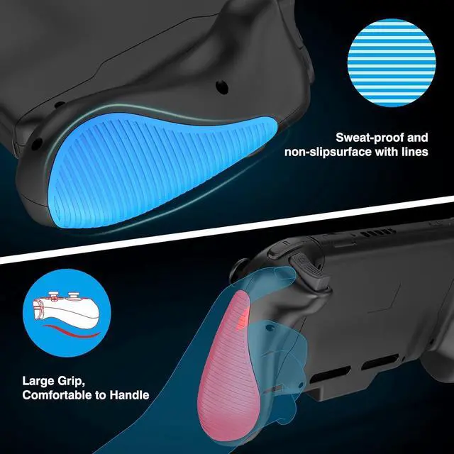 Alt view image 4 of 7 - Gammeefy Switch Controller for Switch/OLED, One-Piece Joypad Controller Replacement for Switch Pro Controller, Switch Controllers Remote with Adjustable TURBO and Dual Motor Vibration