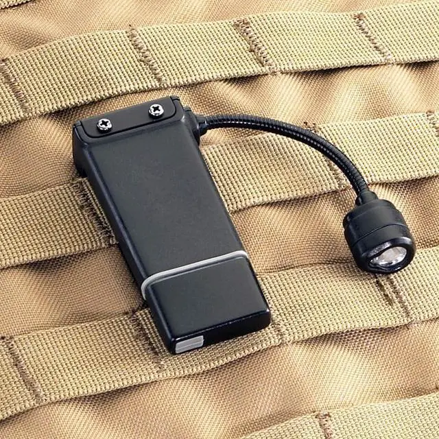 Alt view image 5 of 5 - Streamlight 61125 ClipMate 70-Lumen USB Rechargeable Clip-On Light, with White and Red LEDs, Black