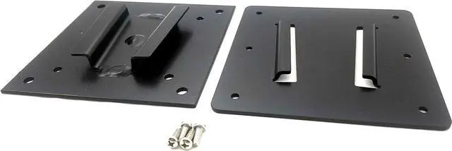 Alt view image 2 of 4 - PAW International Steel 2 Piece RV TV Bracket, 1 Steel TV Bracket, 1 Black Steel Wall Mount | 100x100 & 75x75 VESA Pattern