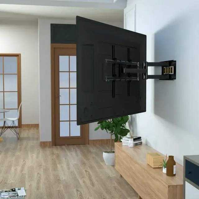 Alt view image 7 of 7 - 85 86 98 TV Wall Mount 55-100 inch Full Motion Television Bracket Large Screen Led Heavy Duty Swivel Tilt Sliding Adjustable Articulating Stand max vesa 800x600mm Load 176 lbs DY999