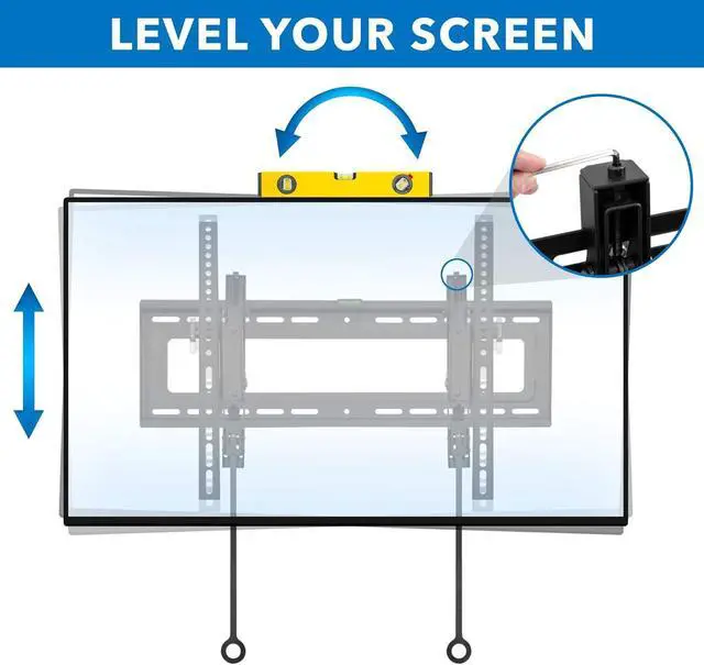Alt view image 6 of 7 - Mount-It! Advanced Tilt TV Wall Mount | Full Tilting Extendable Mounting Bracket | Fits 37" - 80" Screen | VESA Compatible up to 600x400mm | Perfect Above Fireplace Mounting Bracket