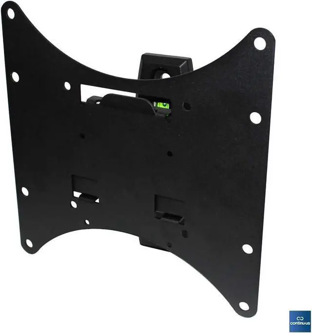 Alt view image 2 of 7 - TV Wall Mount for TVs up to 50" - Continu.us CTM-0200 Low Profile Television Tilt + Swivel Wall Bracket for Small TVs | Sits Flush to The Wall: Max Load 55lbs.