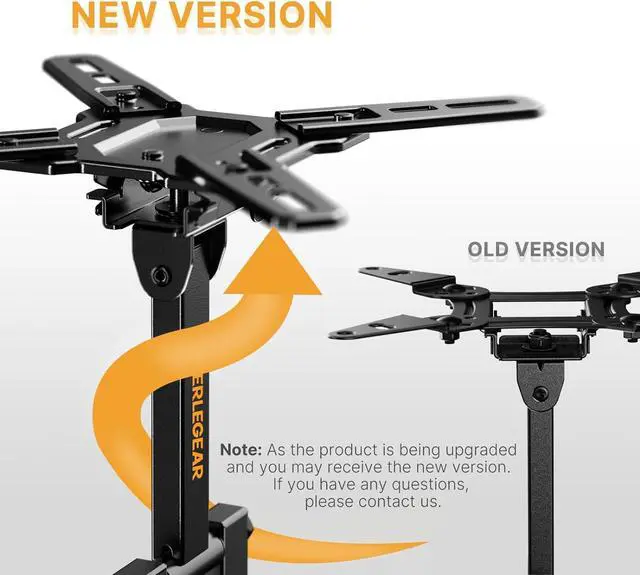 Alt view image 2 of 6 - Perlegear Full Motion TV Wall Mount Bracket for Most 13-42 Inch LED LCD Flat Curved Screen TVs & Monitors, Swivel Tilt Extension with Articulating Arms, Max VESA 200x200mm up to 44lbs