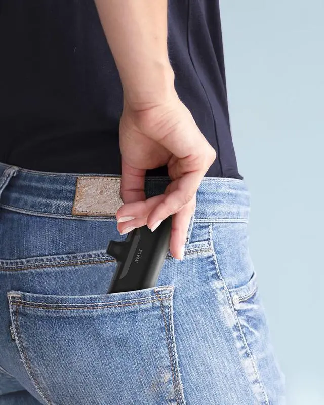 Alt view image 6 of 7 - iWALK Small USB-C Portable Charger, 4500mAh Portable Charger for iPhone 16/15 16 Plus 16 Pro Max Mini Power Bank for Samsung Galaxy S25 S24 S23, Z Flip 5, Note, Moto, LG, Google Pixel, Black