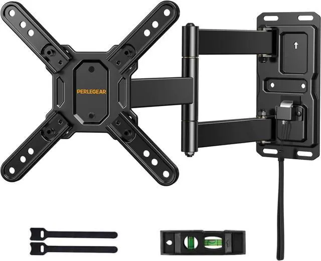 Main image of Perlegear Lockable RV TV Mount for 1342 inch TVs up to 44 lbs, Full Motion RV TV Wall Mount with Swivel, Tilt, Pull Cord Lock, RV TV Mount for Camper, RV, Motorhome, Max VESA 200x200mm, PGLRVF2