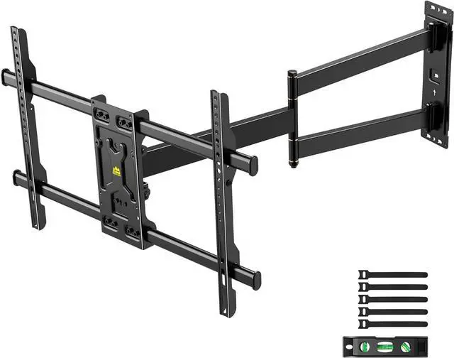 Main image of FORGING MOUNT Corner TV Wall Mount Long Arm TV Mount Bracket for 32"-75" TVs-Easy to Install Single Stud Design- 33" of Smooth Extension Plus Swivel,Tilt,Max VESA 600X400mm,Holds 100lbs
