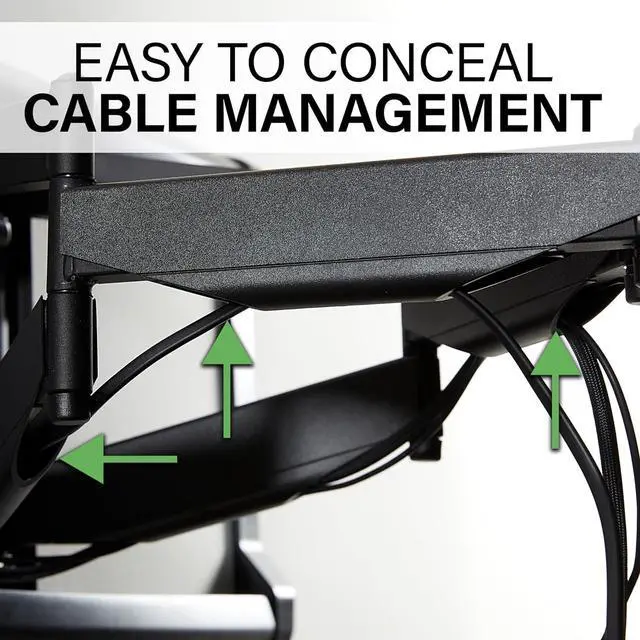 Alt view image 7 of 7 - SANUS Full Motion TV Wall Mount for TVs up to 90" - Premium Design Extends 24" with Fingertip Swivel and Tilt - Easy 20 Minute Install - OLF24