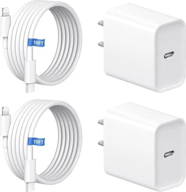 Main image of 10FT iPhone 14 13 12 11 Charger Long Charging Cable with 20W USB C Charger Block for i Phone 14/14 Pro/14 Pro Max/14 Plus/13/12/11/Xs Max/XR