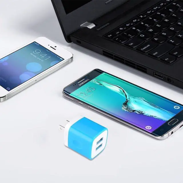 Alt view image 5 of 7 - Plug USB Wall Adapter,USB Charger Box Fast Charging Block Cube,5V/2.1A Universal Power Adapter Travel Brick Base Compatible for Samusng Galaxy S22/S23/S21/S20,Google Pixel 8Pro/8/7a/6/5,Phone 15 Pro