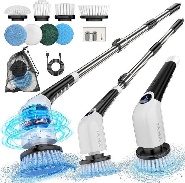 LABIGO Electric on sale Spin Scrubber, Cordless Spin Scrubber with 4 Replaceable Brush.