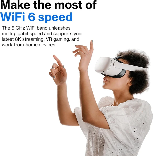 Alt view image 2 of 7 - Linksys WiFi Mesh 6E Tri-Band Router