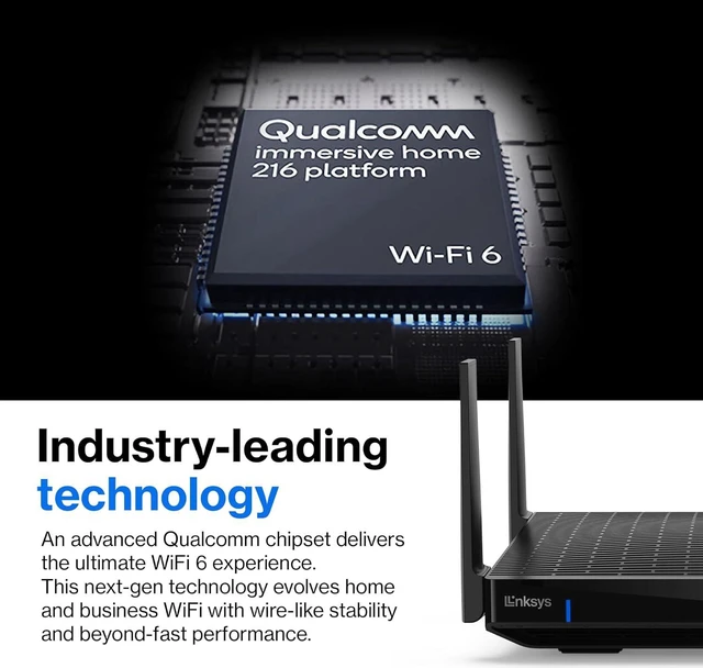 Alt view image 4 of 7 - Linksys WiFi Mesh 6E Tri-Band Router