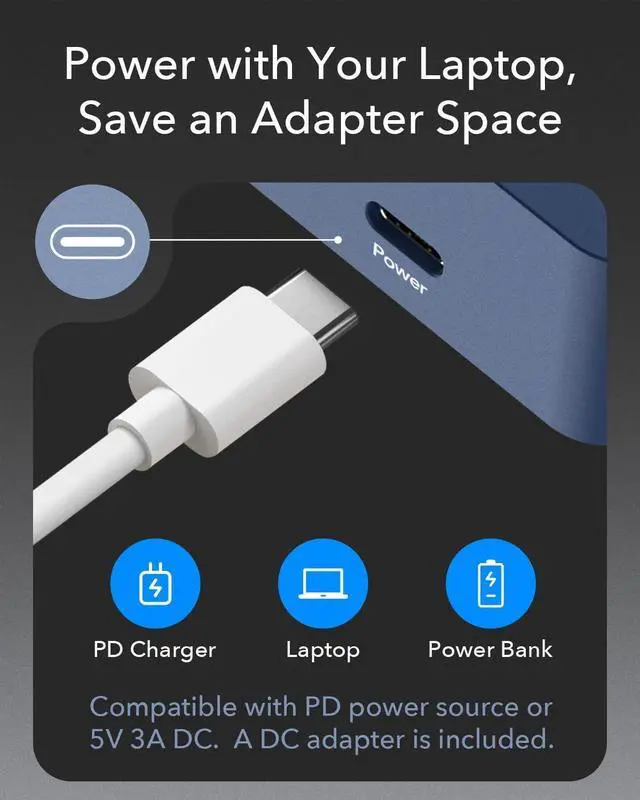 Alt view image 7 of 7 - Cudy TR3000 Pocket-Sized Wi-Fi 6 Wireless 2.5Gb Travel Router | WiFi Router | OpenVPN, Wireguard, Connect to Public & Hotel Wi-Fi login Page, RV
