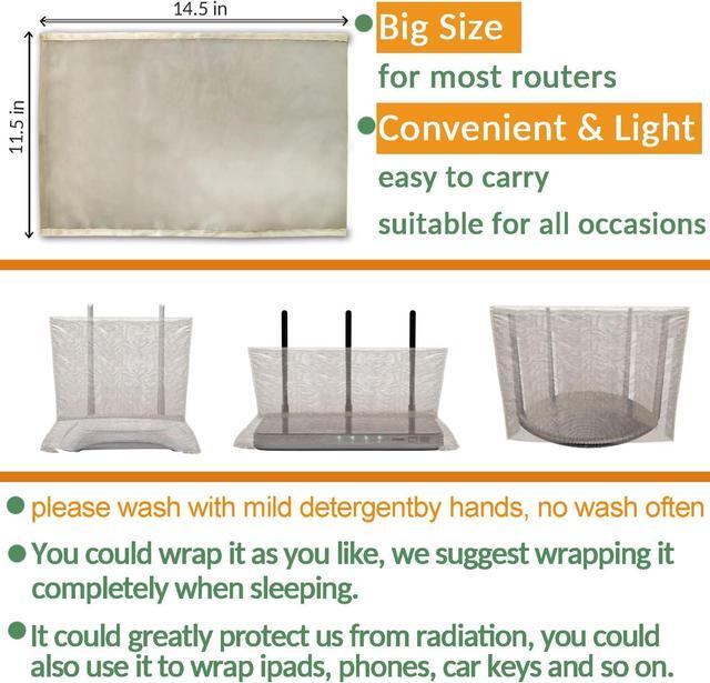 Alt view image 4 of 6 - WiFi Cover WiFi Router Cover Protect Us WiFi Guard 11.5IN 14.5IN