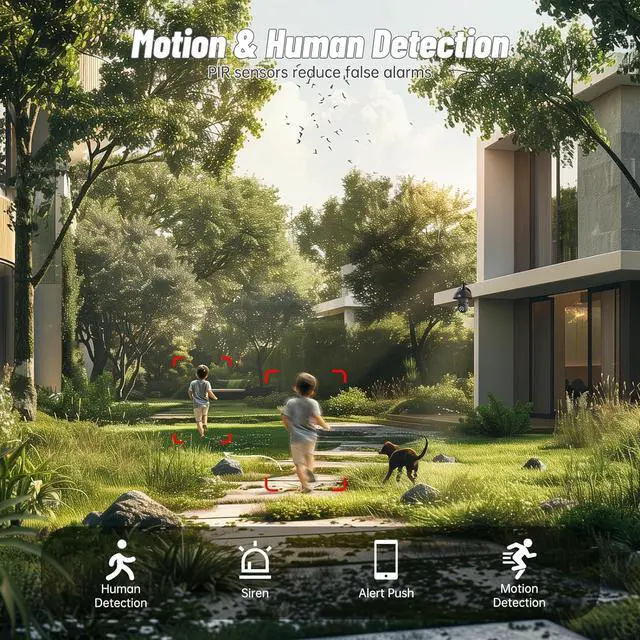Alt view image 6 of 7 - Light Bulb Security Camera 5G WiFi 2K Light Socket Security Cameras Wireless Outdoor EseeCloud, 360 Screw in Sight Bulb Motion Detection Siren Alarm Lightbulb Camera 2-Way Audio Color Night Vision